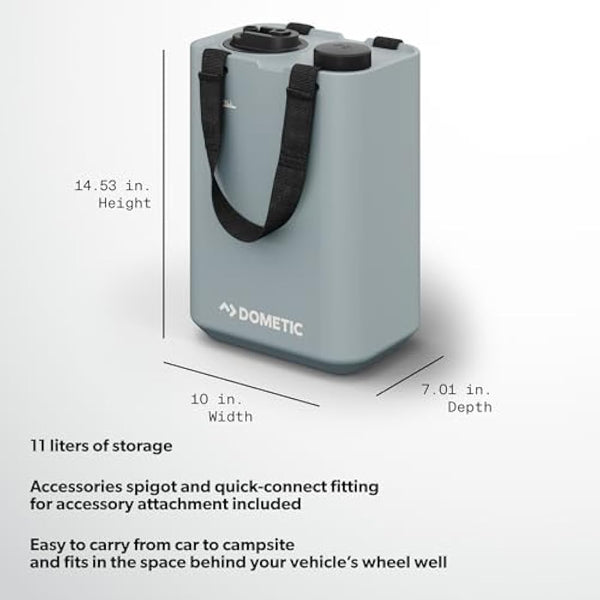 DOMETIC Go Hydration Water Jug, 11L (Glacier)