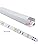inShareplus 20 Pack, 3.3ft/1 Meter, Silver, LED Aluminum Channel System V Shape with Milk White Cover, End Caps and Mounting Clips, Aluminum Profile for LED Strip Light Installations