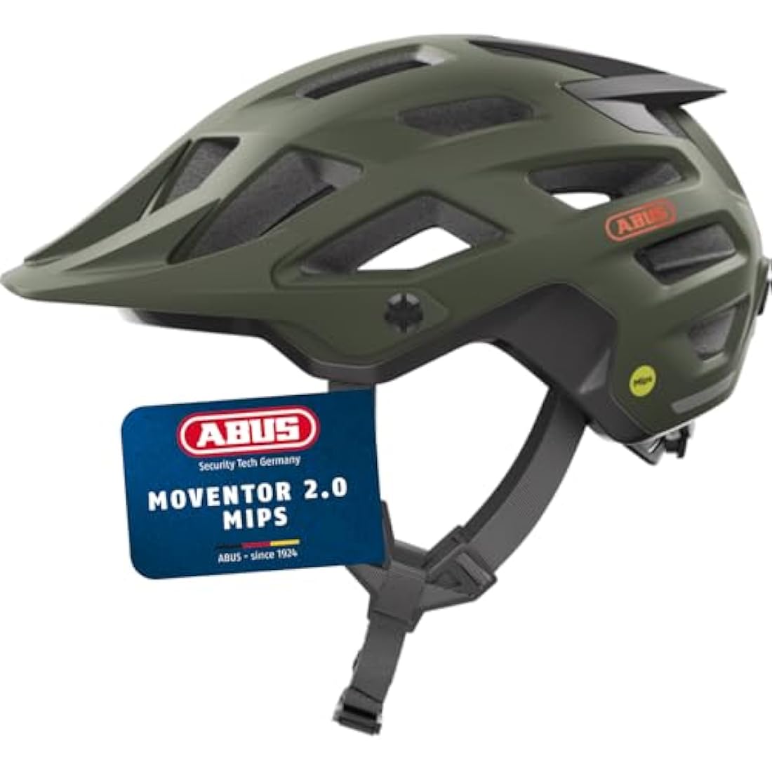 ABUS MTB Helmet Moventor 2.0 MIPS, Impact Protection for Off-Road Use, All-Mountain Helmet, Unisex Adult