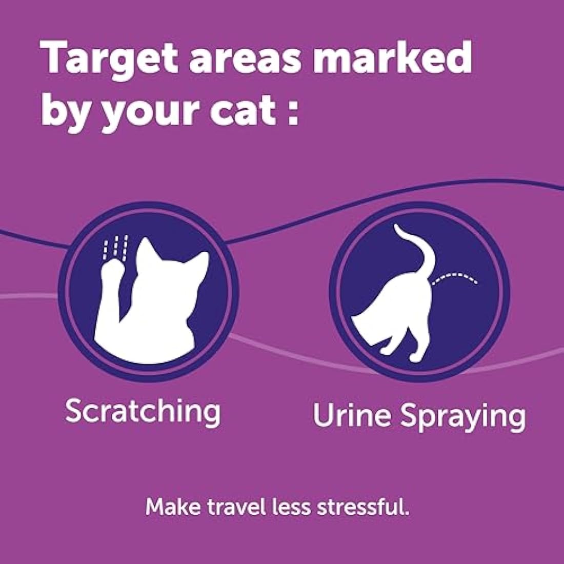 FELIWAY Classic Cat Calming Odourless Spray, 20ml - Comforts Cats at Home and On the Go and Reduces Stress During Travel, Veterinary Recommended, Drug-free, Clinically Proven