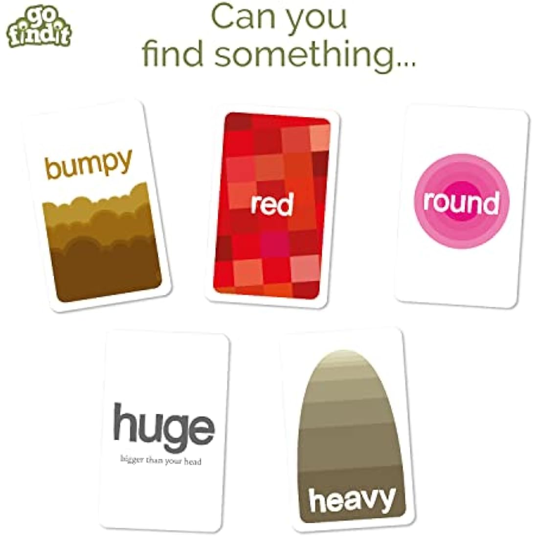 gofindit too The original outdoor nature scavenger hunt card game for kids and families Age 3+ Travel pocket game (Original)