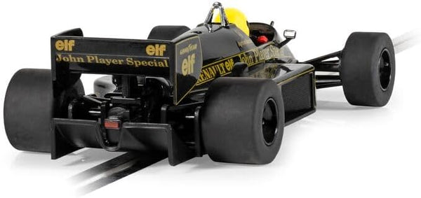 Scalextric Cars - C4529 Lotus 98T - Ayrton Senna - Toy Slot Car for use Race Tracks or Set - Small Kids Gift Ideas for Boy/Girl Ages 3 Accessories, Black