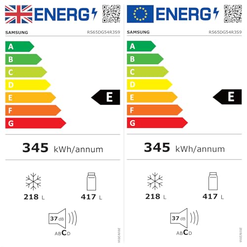 Samsung Series 7 SpaceMax RS70F66KCTEU 634L Smart American Fridge Freezer, Silver