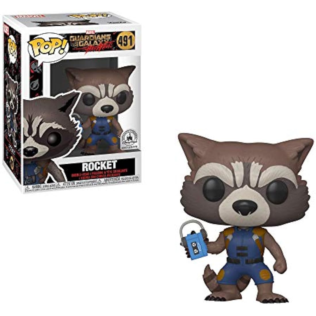 Funko Pop! Marvel: Guardians of the Galaxy Mission Breakout - Rocket (Disney Parks Exclusive) #491