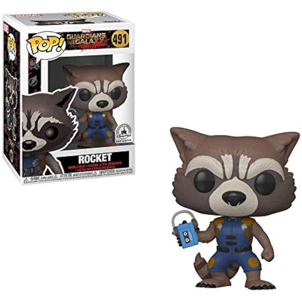 Funko Pop! Marvel: Guardians of the Galaxy Mission Breakout - Rocket (Disney Parks Exclusive) #491