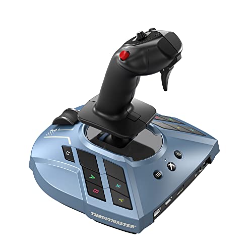 Thrustmaster TCA Sidestick Airbus Edition - Ergonomic Flight Stick with 12 Remappable Buttons and Thrust Reverser for PC