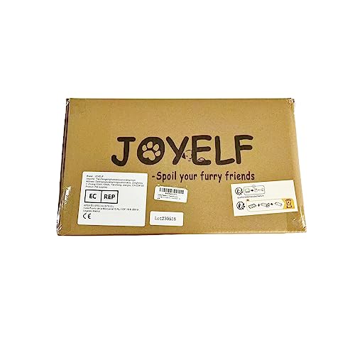 JOYELF Large Memory Foam Dog Bed, Orthopedic Dog Bed & Sofa with Removable Washable Cover and Squeaker Toys as Gift