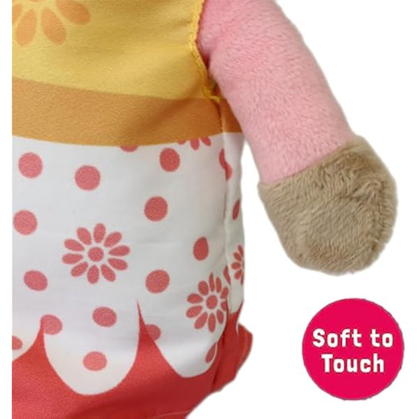 In the Night Garden Upsy Daisy Talking Teddy Bear, Cbeebies Cute & sensory toys. Comforting sounds. Kids Toys & Baby toys 0-6 months, Pink