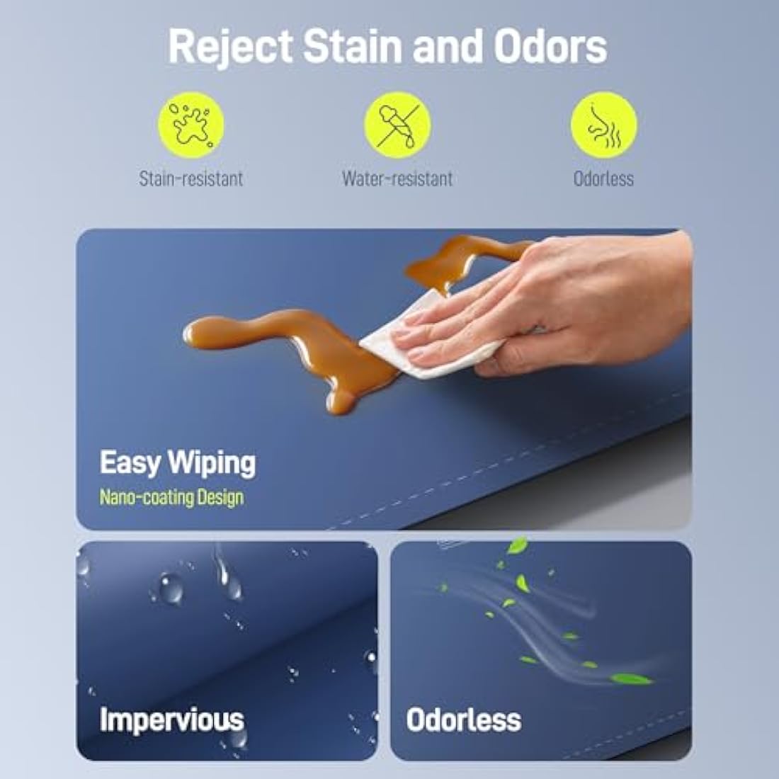 Electric Warming Tray - Upgraded 8 TEMP Setting Food Warming Mat, Full-surface Heat in 5s, 4 Hours Auto-off, Child Safety Lock, Foldable Food Warmers for Buffet Server Party, 65 * 40 * 1.5cm