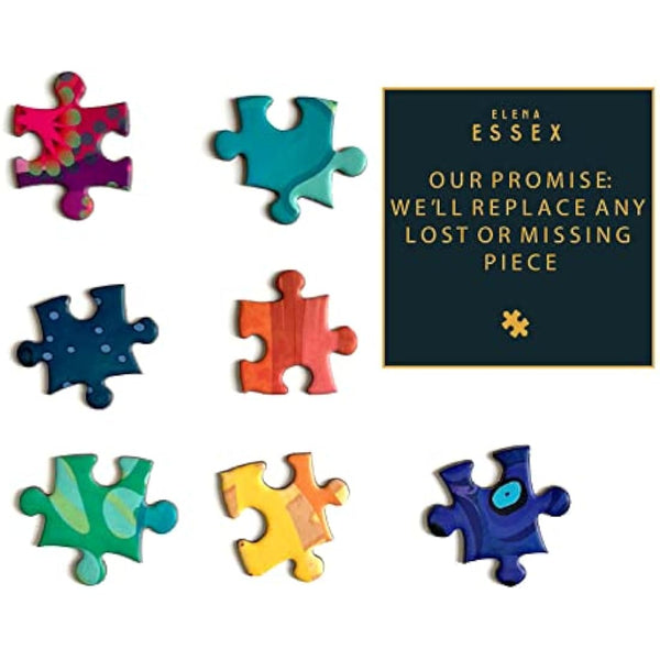 Elena Essex jigsaw puzzles for adults 1000 - Ocean Deep/puzzle/jigsaws 1000 pieces for adults/colourful cool shark whale puzzle/jigsaws size 50x70cm