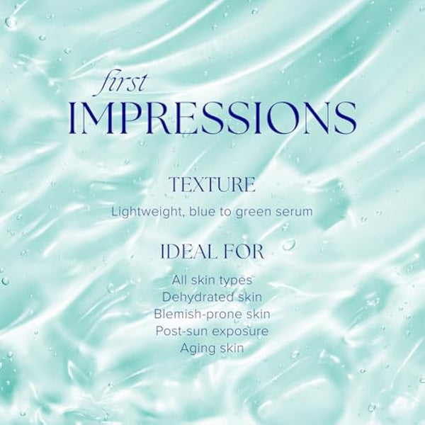 iS CLINICAL Hydra-Cool Serum, Refreshing and Hydrating Skin Face Serum, Anti-Blemish, Anti-Redness, 0.5 Fl Oz