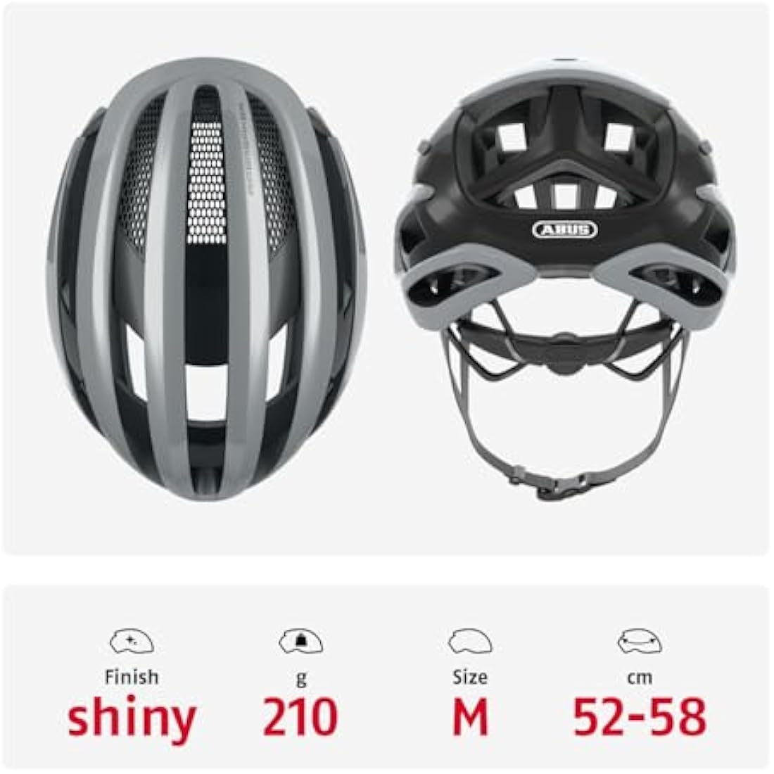 ABUS AirBreaker Racing Bike Helmet - High-End Bike Helmet for Professional Cycling - Unisex, for Men and Women