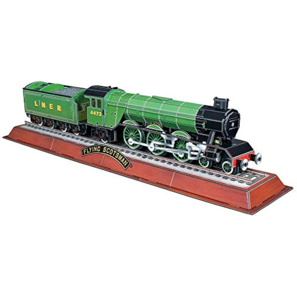 Cheatwell Games - BYO 3D Flying Scotsman - 3D Puzzles For Kids & Adults - Model Kit To Build - Gift For Children and Adults - 168 Pieces - Ages 8+