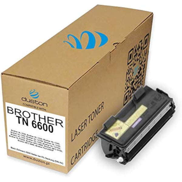 duston TN6600, TN-6600, TN430 Black Toner Compatible with Brother HL-1030 1230 1240 1250 1270 1430 1440 1450 1470 MFC-9660 9760 9880 FAX-8360