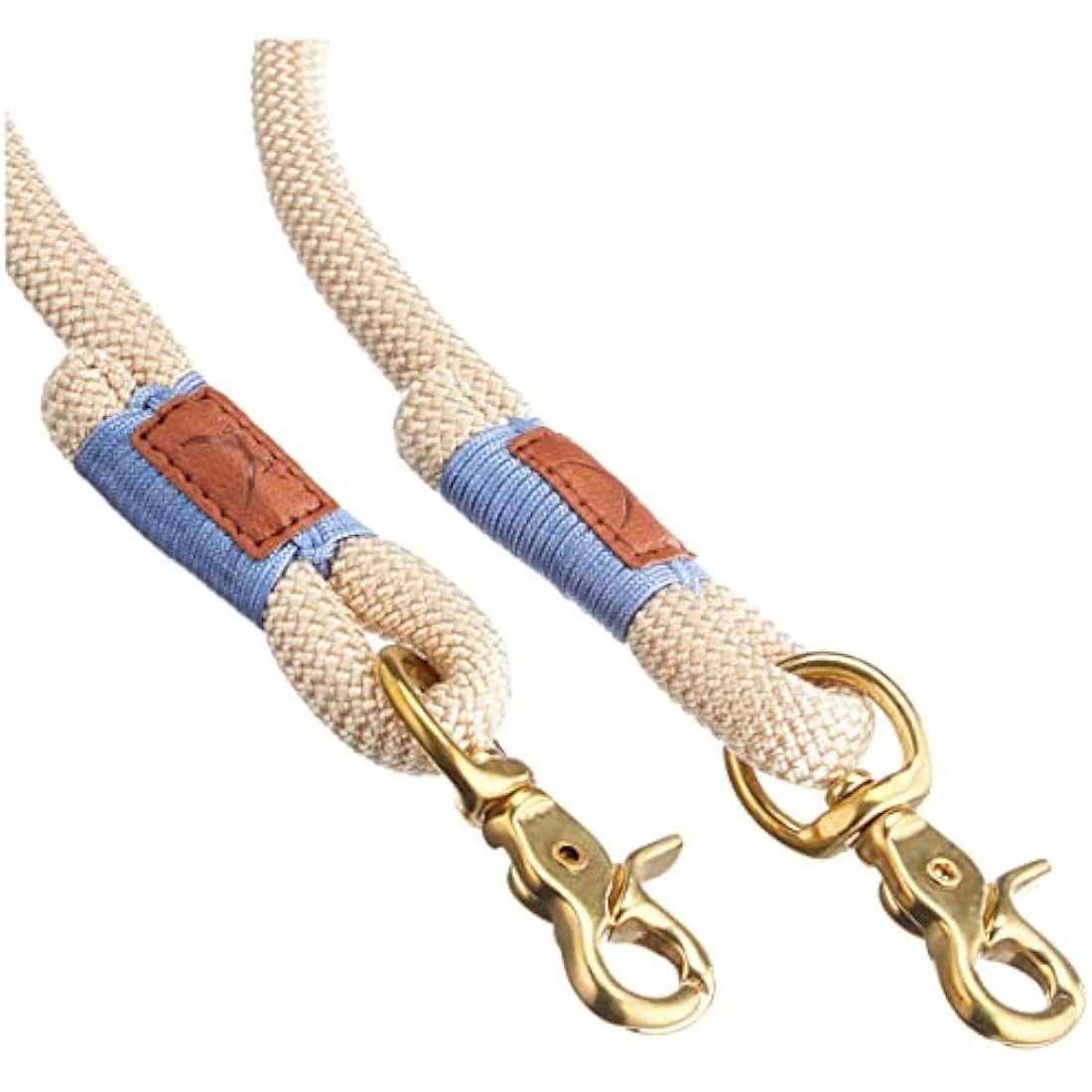 HUNTER Adjustable leash Sansibar Rantum, 12/200 Rope, tan
