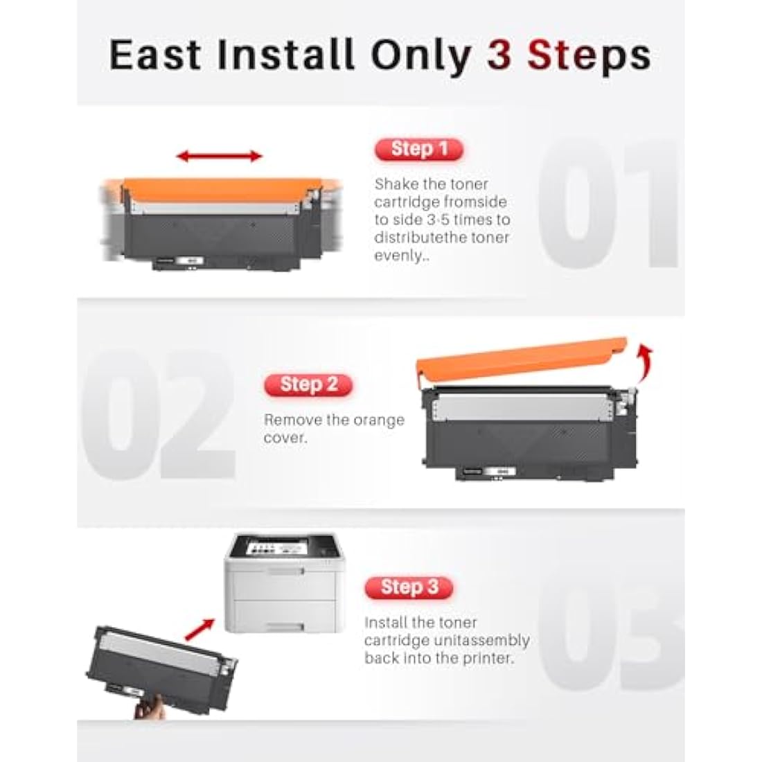 Halloya 404S Compatible Toner Cartridge for Samsung CLT-P404C CLT-K404S CLT-404S K404S Replacement for Samsung Xpress SL C430W C430 C480W C480FW C480FN C480 C482W C483W C432W C433W (2 BK)