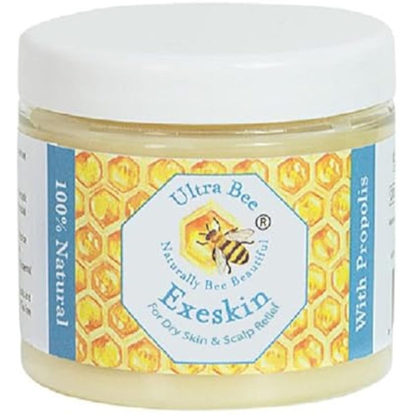 100% Natural Exeskin Balm 200ml - Soothes Dry Sensitive Skin and Dry Itchy Scalp - Also Suitable for People Prone to Eczema Psoriasis, Dermatitis, Rosacea