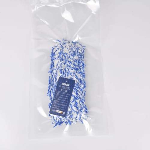 URAQT Car Wheel Brush, No Metal Wheel and Rim Detailing Brush, Car Wheel Cleaning Brush, Soft Dense Alloy Wheel Brush, Suitable for Wheels and Rims of Cars/Motorcycles/Bicycles (Black)