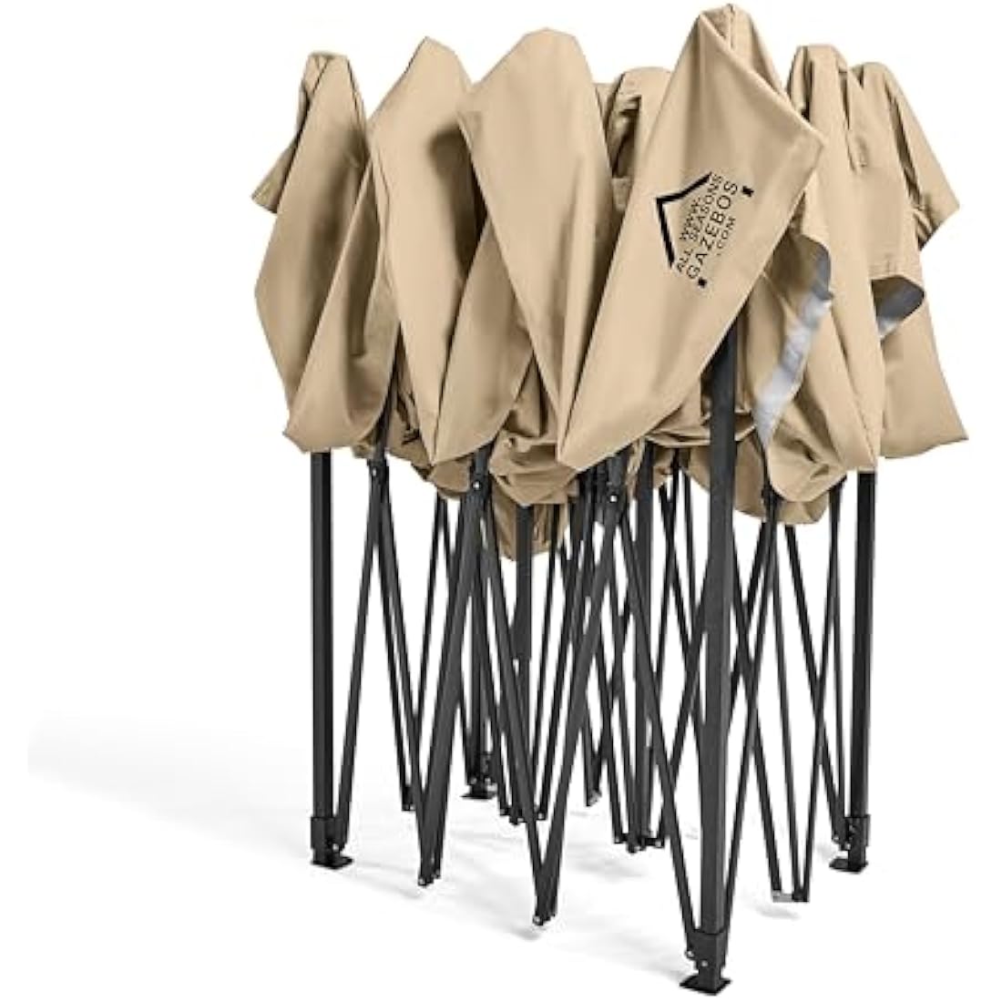 All Seasons Gazebos 3x2m Heavy Duty Fully Waterproof Pop up Gazebo With Accessory Pack - Beige