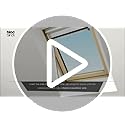 Bloc Skylight Blind for Velux Roof Windows Blockout, Pewter, C04, 73 x 37 cm