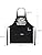 APRONPANDA King of The Grill Apron, BBQ Aprons for Men with Pockets, Christmas Gifts for Men Him Dad, Professional Cooking Chef Cotton Apron for Kitchen,Baking