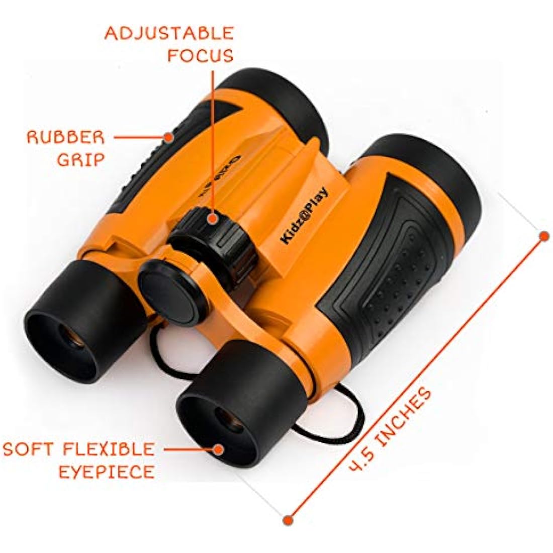 Adventure Kidz Outdoor Exploration Kit, Children’s Binoculars, Flashlight, Compass, Fox Whistle, Magnifying Glass, Backpack. Great Gift Set for STEM, Pretend Play, Ages 3+ Boys Girls