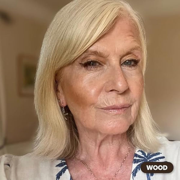 Prime Prometics PrimeEyes Glide Eyeliner for Mature Women – Water-Resistant, Long-Stay and Mess-Proof – Gel Cream Texture, Discreet Sharpener and Effective Smudger (Wood (Brown))