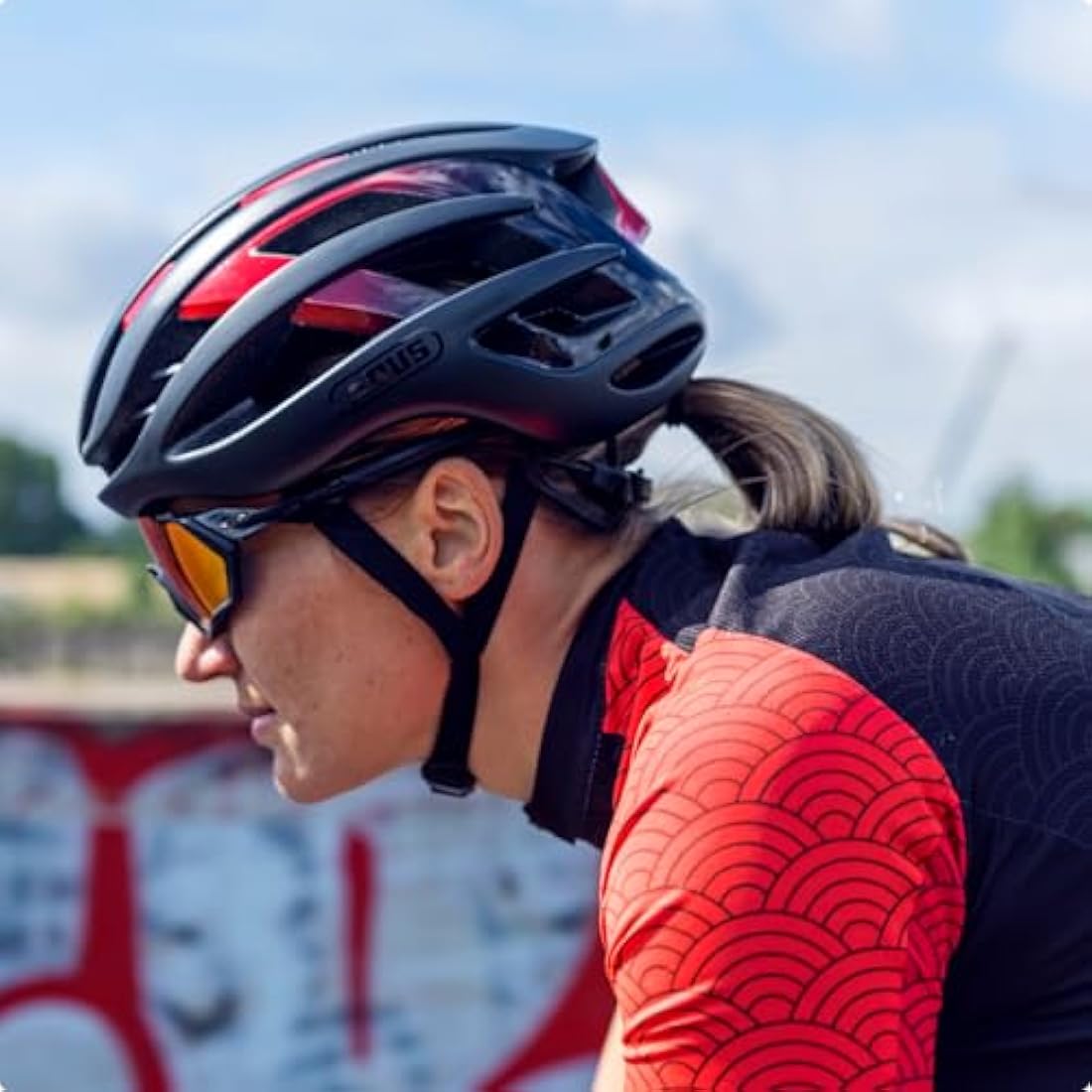 ABUS AirBreaker Racing Bike Helmet - High-End Bike Helmet for Professional Cycling - Unisex, for Men and Women