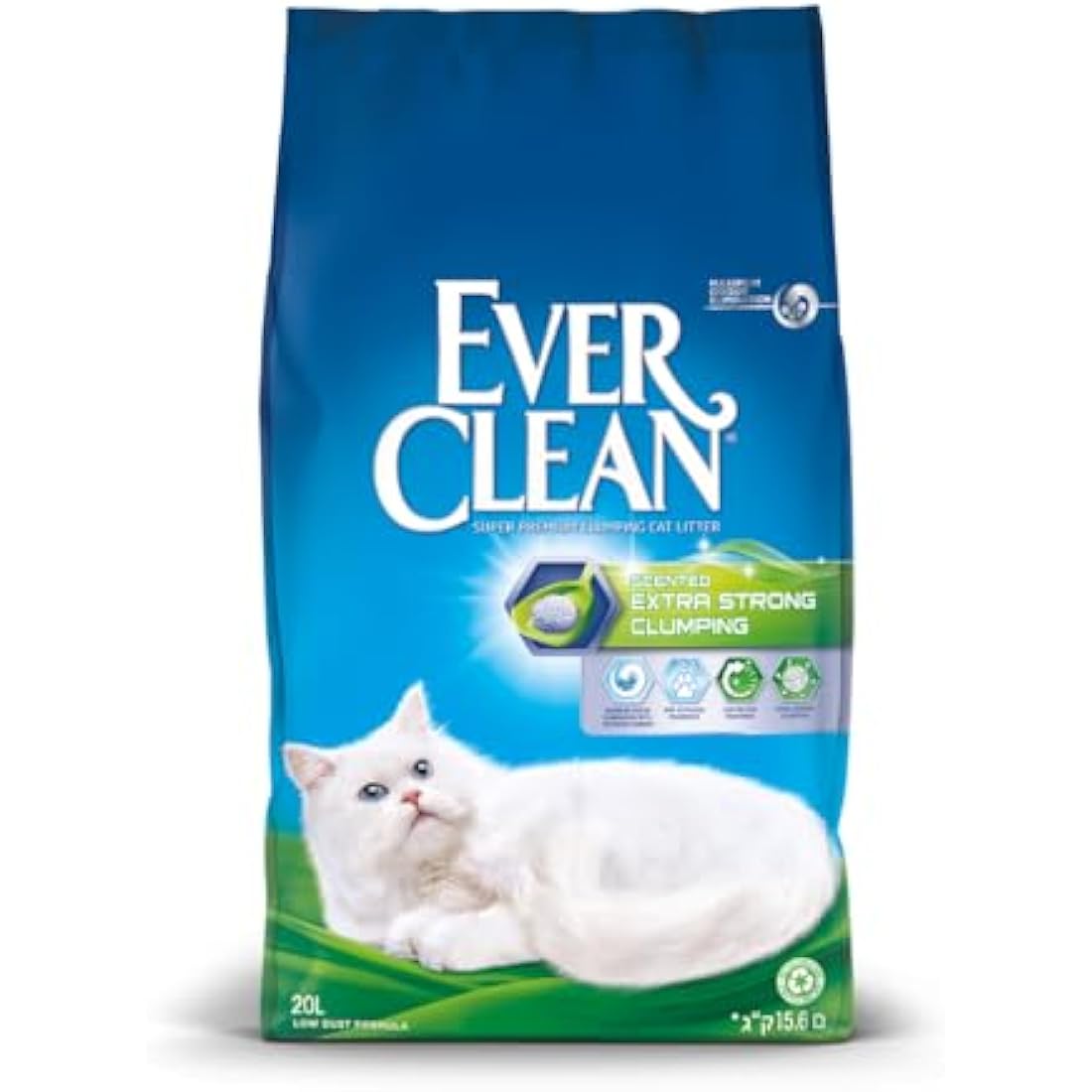 Ever Clean Clumping Cat Litter, Extra Strong Scented 20L