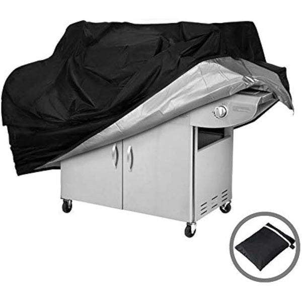 Barbecue Cover - Heavy Duty Waterproof Gas BBQ Grill Cover - 210D Oxford Fabric, Indoor Outdoor Rain Dust Protection with Storage Bag