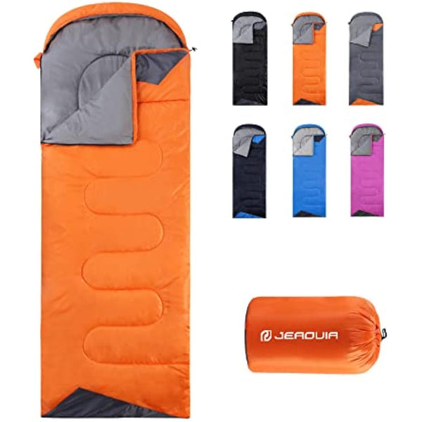 Sleeping Bags for Adults Backpacking Lightweight Waterproof- Cold Weather Sleeping Bag for Girls Boys Mens for Warm Camping Hiking Outdoor Travel Hunting with Compression Bags