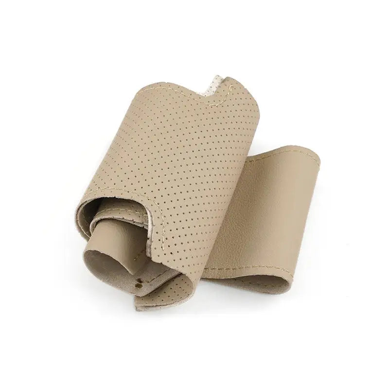 Car Hand Sewing Leather Steering Wheel Cover Trim Accessories For Toyota RAV4 Celica Corolla (US) Matrix MR2 Lexus IS200 300