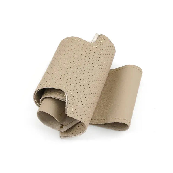 Car Hand Sewing Leather Steering Wheel Cover Trim Accessories For Toyota RAV4 Celica Corolla (US) Matrix MR2 Lexus IS200 300