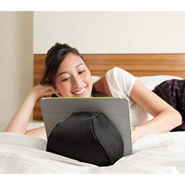 iprop iPad Bed & Lap Stand Bean Bag Tablet Holder for Tablets, Phones & E-Readers [Black]