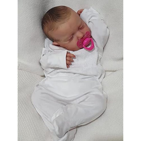 iCradle Reborn Dolls Newborn Baby Life like Reborn Baby Doll 20 Inch Real Looking Weighted Reborn Girl Doll Best Birthday Set for Girls Age 3