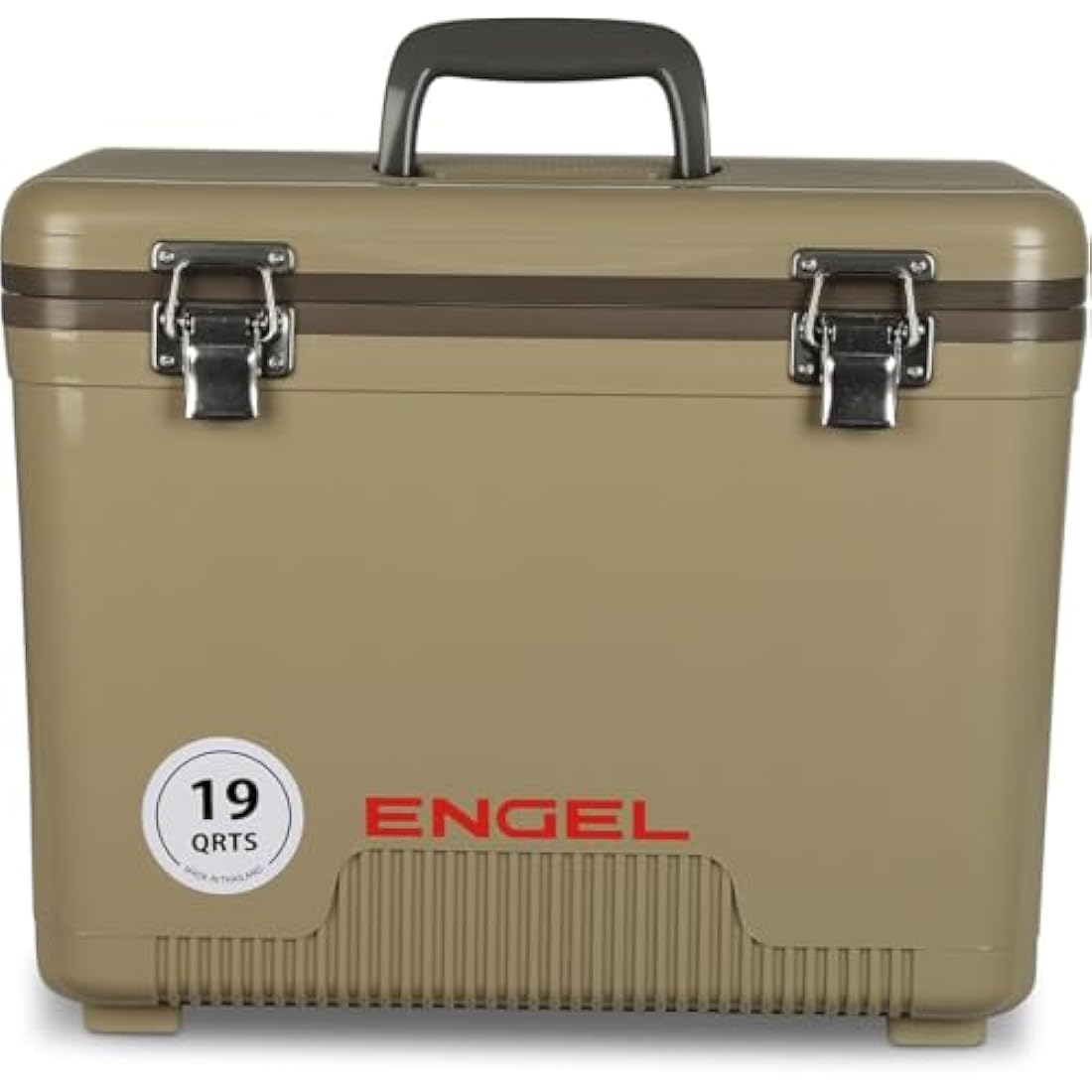 ENGEL Cooler Box 18L - Leak-Proof, Air Tight, Drybox Cooler for Camping, Fishing, Hiking,Picnic - Mini Ice Boxes Large Enough for 30 Cans, 42 x 28.6 x 32.4 CM Small Cool Box for Drinks and Food
