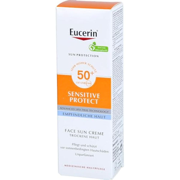 Eucerin Sensitive Protect Face Sun Creme LSF 50+, 50 ml Cream