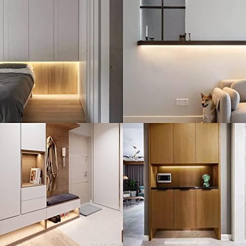 GOMING 5V USB LED Strip Light Natural White 4000K USB Powered 4M (2pcs x 6.6ft) 240LEDs Flexible SMD2835 No-Waterproof IP20 LED Tape Lights