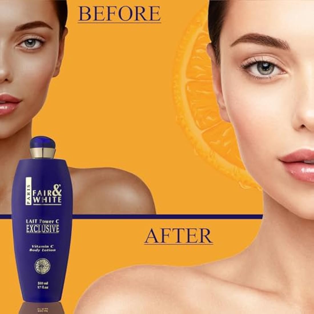 Fair and White Exclusive Body Lotion 500ml - with Vitamin C