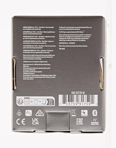 Garmin fēnix 7X PRO SOLAR GPS 51mm Premium Smartwatch, Multisport, Solar Charging, Advanced Training Features, Touchscreen & Buttons, Flash Light, up to 37 days battery, Black