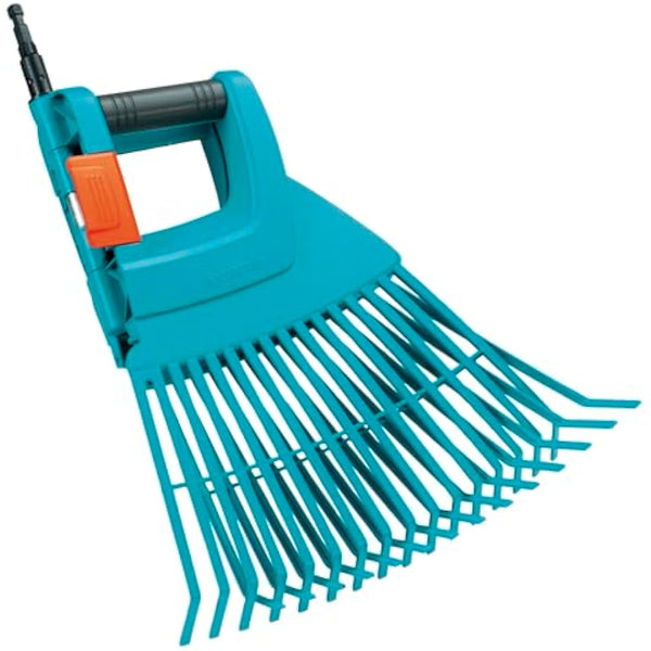 GARDENA Combisystem plastic Sweep XXL vario: The extra wide garden rake for raking leaves and garden waste, working width 77 cm, suitable for all cs-stems (3107-20)