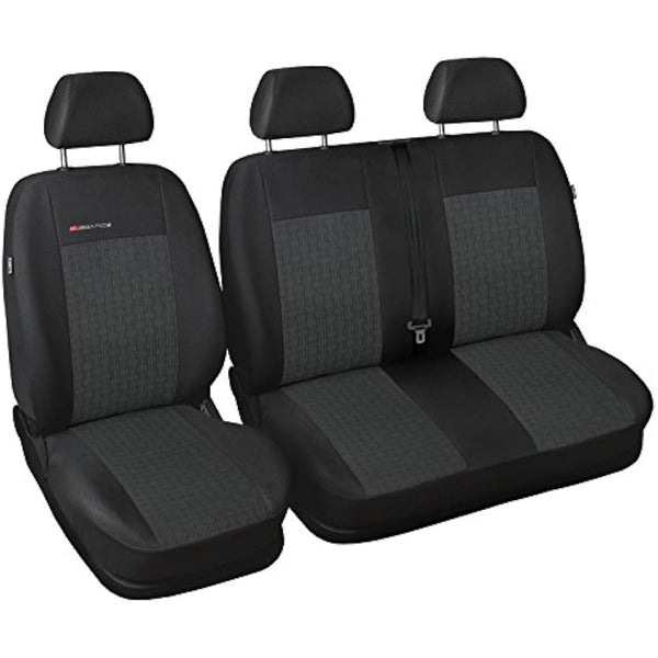 DKMOTO DK85AP1 Tailored Van Seat Covers for Vauxhall Vivaro , Nissan Primastar , Renault Trafic 2001 - 2014
