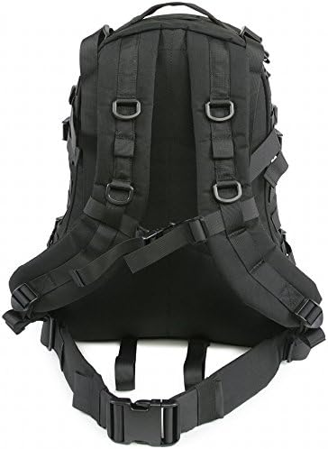 Highland Tactical Men's Stealth Heavy Duty Tactical Backpack, One Size
