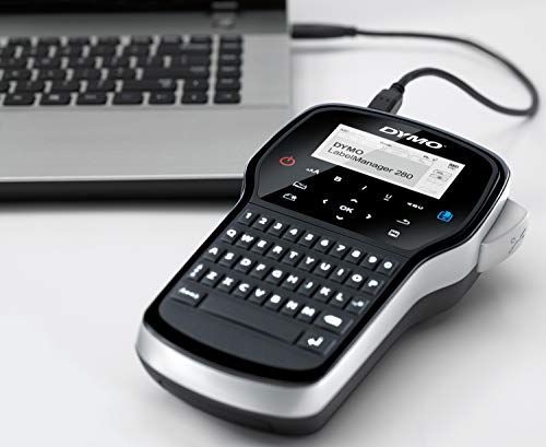 DYMO LabelManager 420P Label Maker | High Performance Rechargeable Portable Label Printer | Computer Connection | Print Barcodes, Logos & Graphics