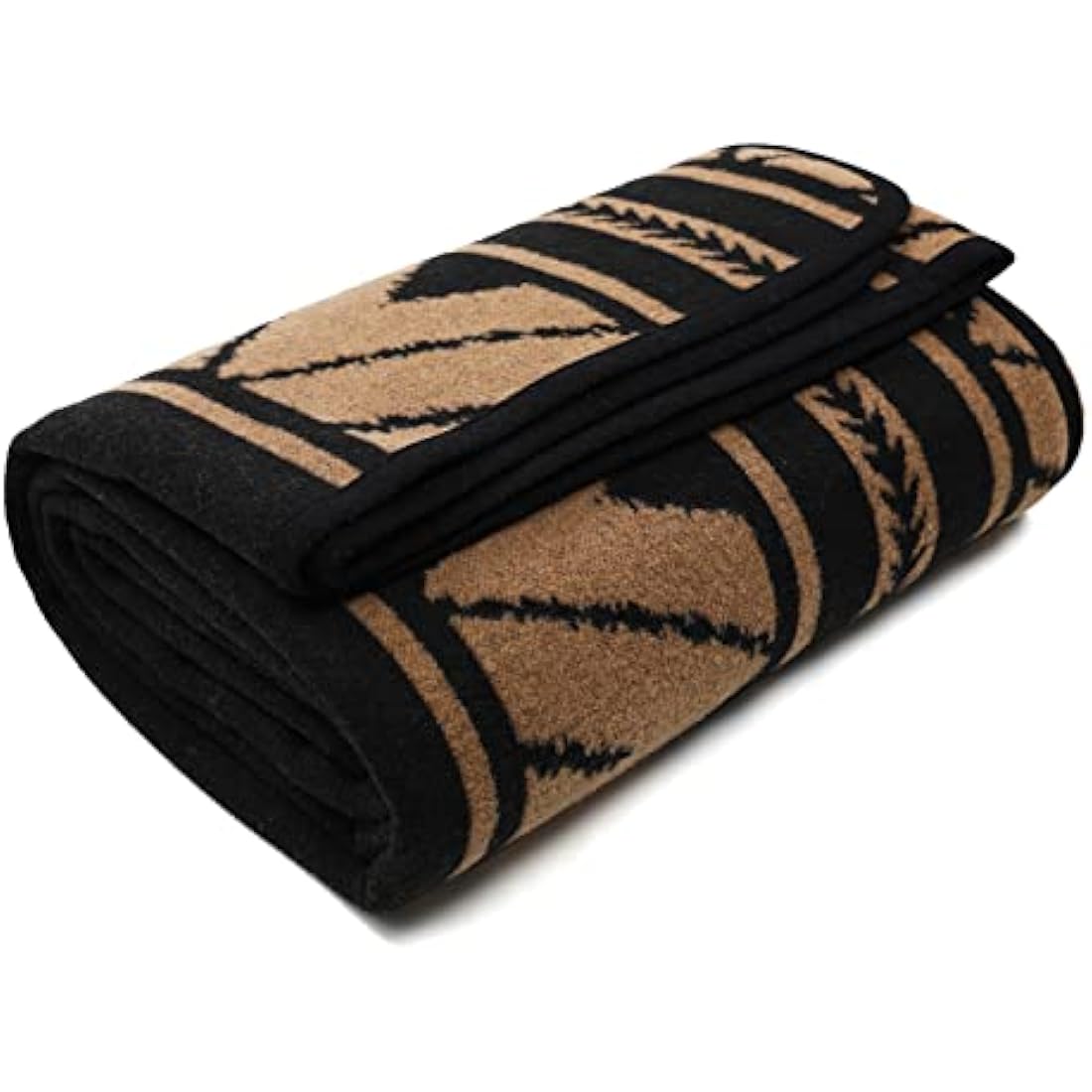 ACUSHLA Merino Wool Camping Blanket Soft Warm Thick Washable Large Outdoor Camping Travel Throw All Weather Sierra Khaki 200x160cm