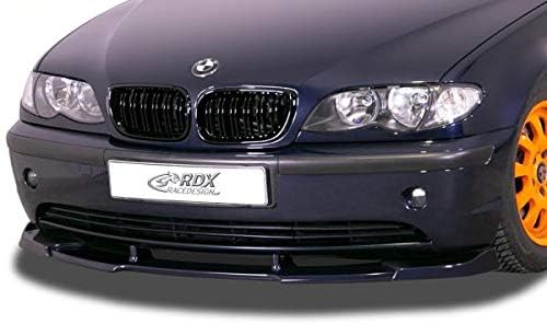 RDX Racedesign Front bumper splitter spoiler Vario-X compatible with BMW 3-Series E46 Sedan/Touring FL 2001- (PU)