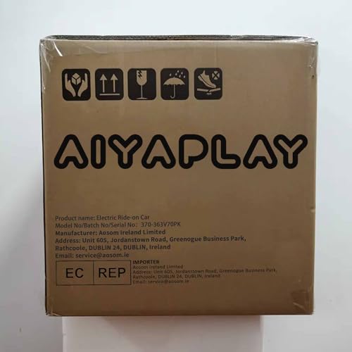 AIYAPLAY Audi Q8 E-tron Licensed Electric Car for Kids, 12V Electric Ride on Sportback Design with Remote Control, 4 Suspension Wheels, LED Headlamps, Music, Horn, for Ages 3-4 - Grey