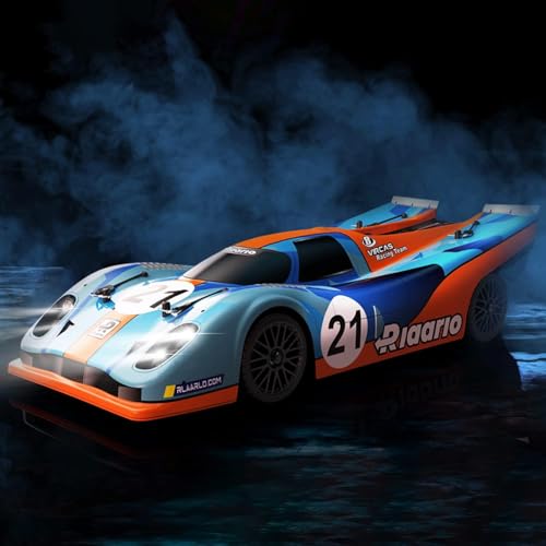 AMORIL 1/10 RTR Brushless Fast RC Cars for Adults,Max 50mph Hobby Electric Off-Road Monster Truck,Waterproof High Speed RC Car 4WD Remote Control Car with 3S Lipo,Green