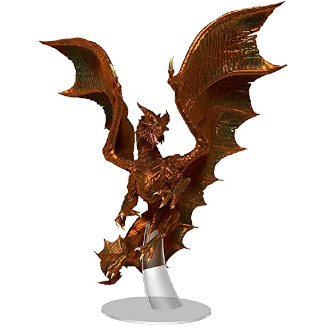 Dungeons & Dragons D&D Icons of The Realms: Adult Copper Dragon - Pre-Painted RPG Figure, Highly Detailed Miniature