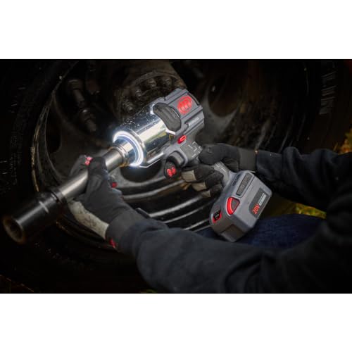 Ingersoll-Rand W7172-K22B-EU Impact Wrench, 3/4 Inch 20V Cordless Impact Wrench, 2X BL2022 Li-Ion Batteries 5.0 Ah + Charger Kit (UK Plug) in Case